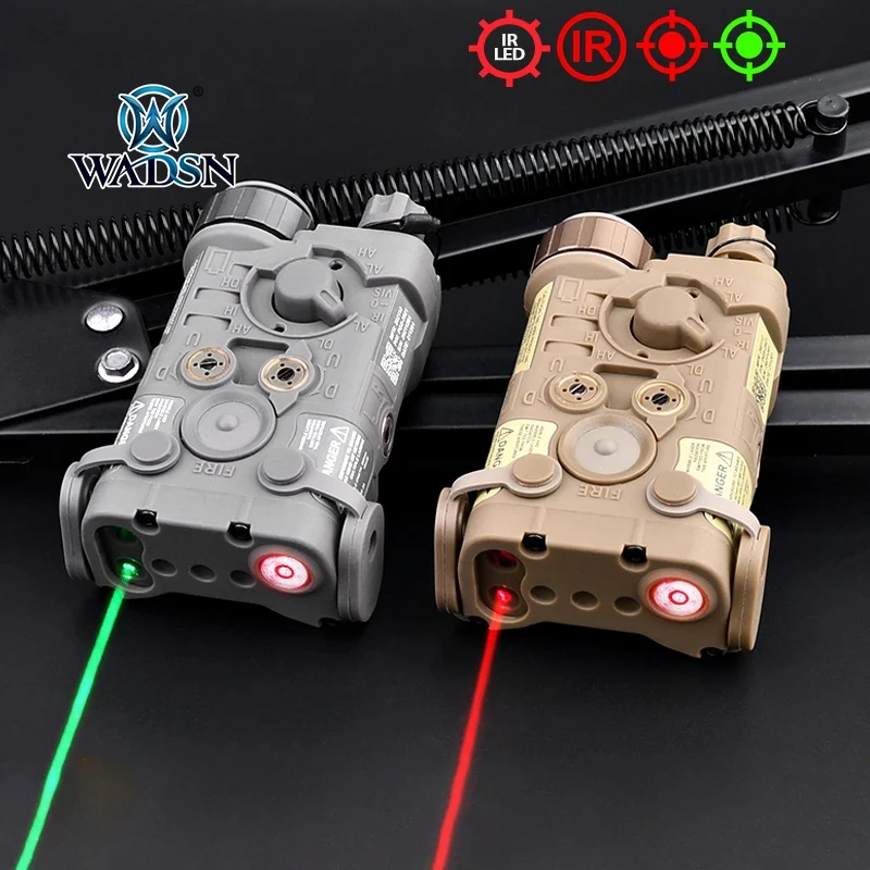 

WASDN NGAL IR Illuminator Sight Red Green Dot IR Laser Strobe NO White Light Function For 20mm Rail Hunting Airsoft Accessories