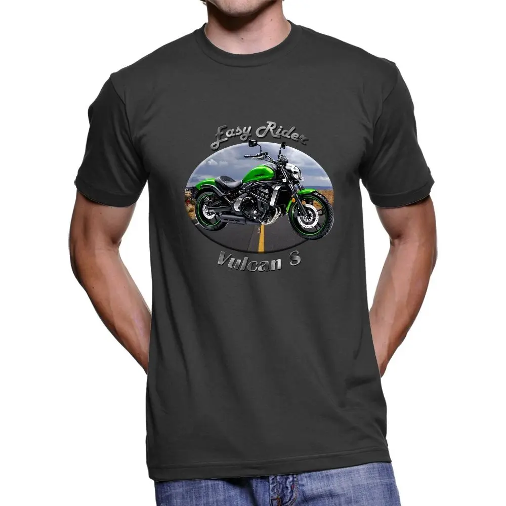 Summer Fashion Men Tee Shirt Japanese Motorcycle Vulcan S Easy Rider Men`S T-Shirt Custom Aldult Teen Unisex Digital Printing