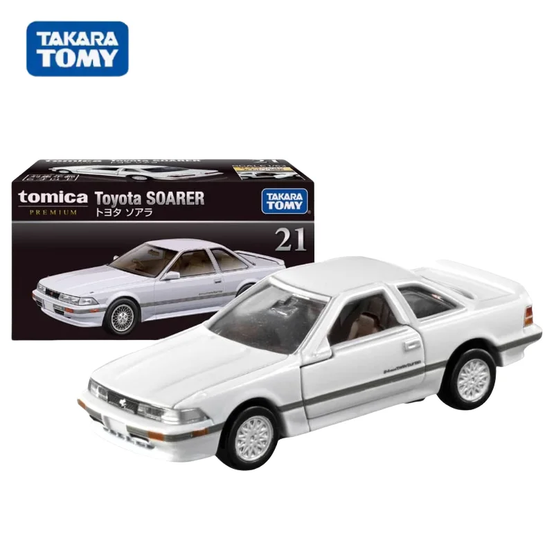 

TAKARA TOMY Premium No. 21 Toyota Soarer модель из сплава, детская коллекция декоративных игрушек, праздничный подарок для детей.