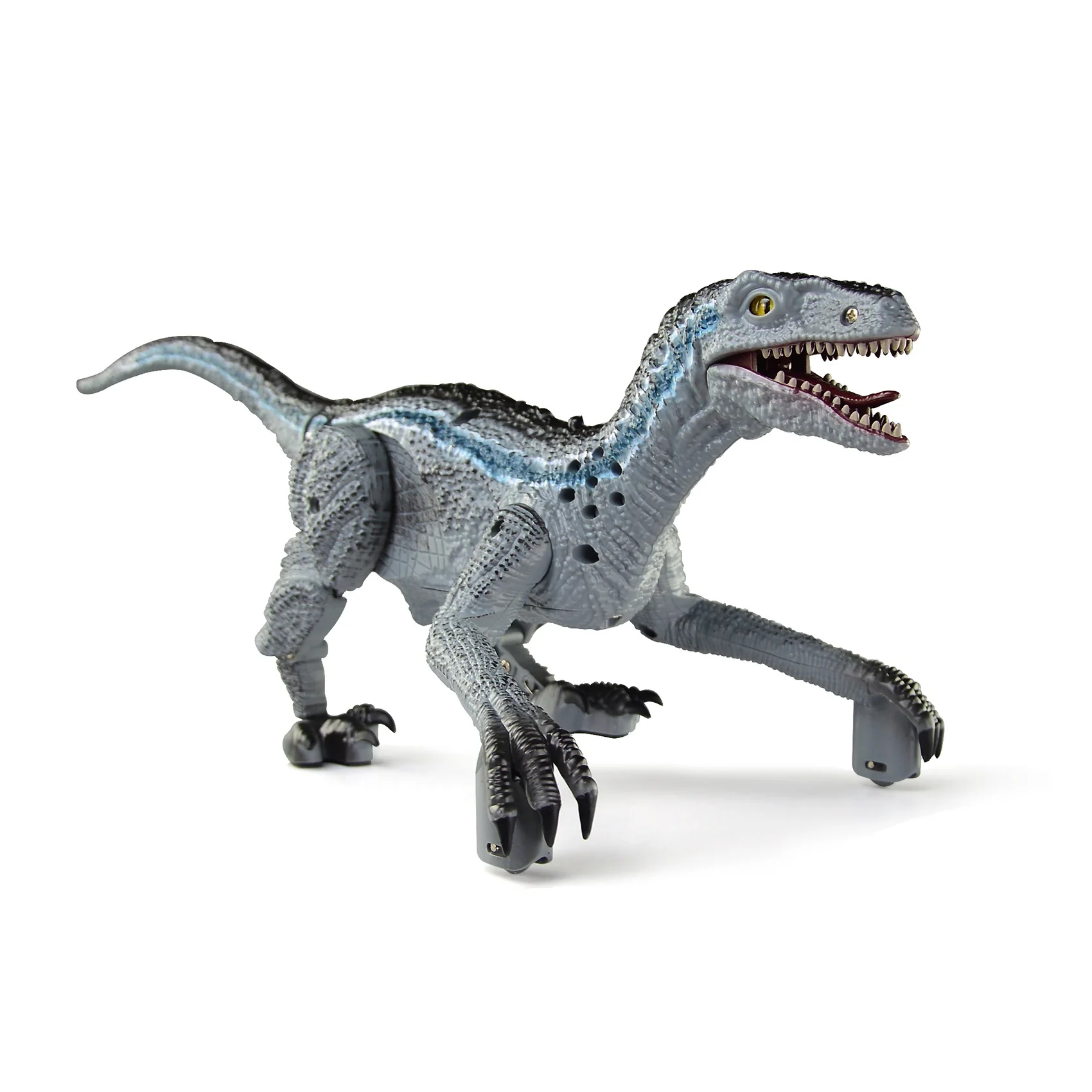 Remote Control Dinosaur Toys Walking Robot Dinosaur Roaring Sound Simulation Velociraptor RC Electronic Dinosaur Toy