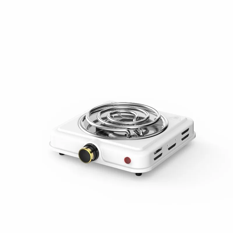 Stainless Steel Hotplate 1000W Single Burner Portable Electric Hot Plate Stove Without Gas