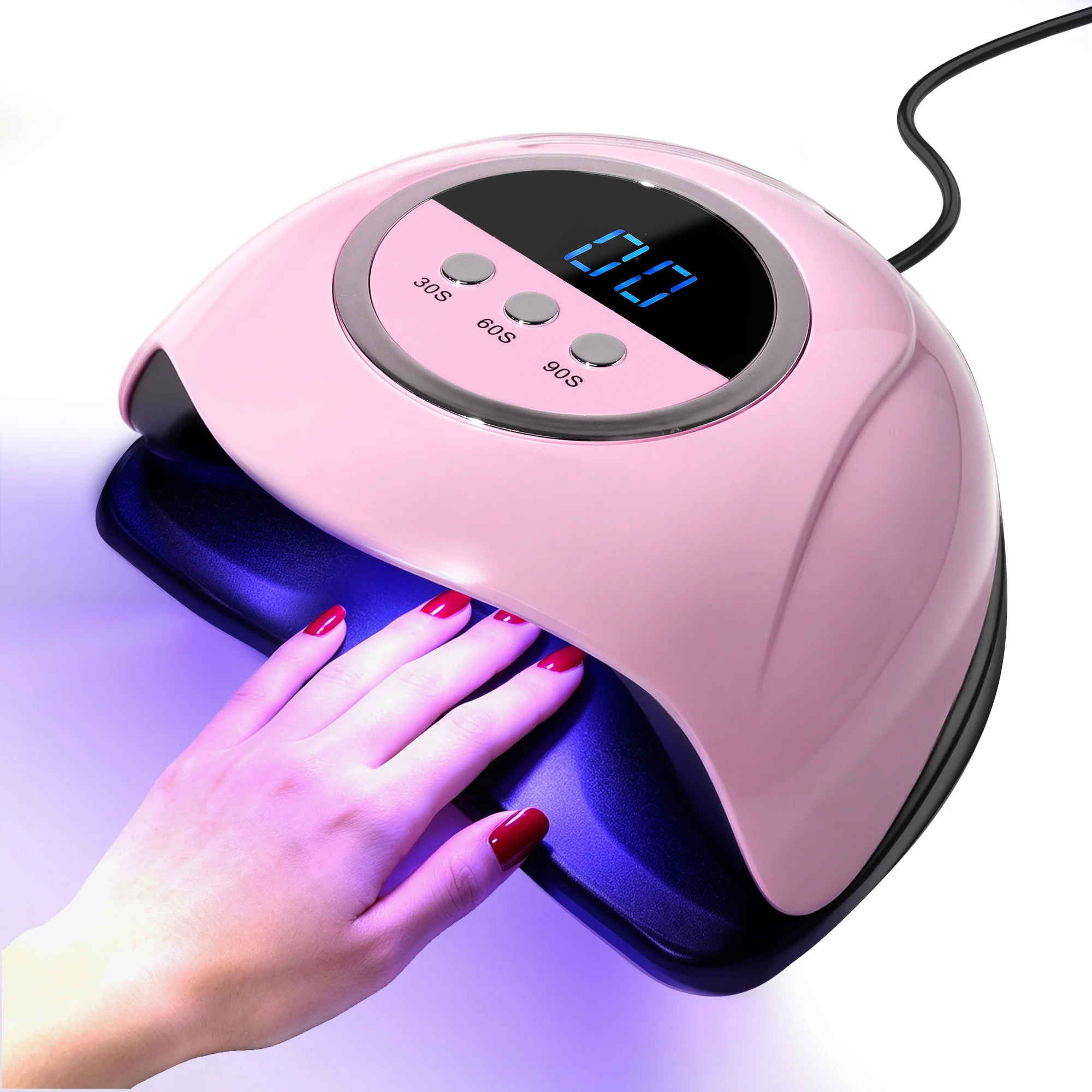 LIMEGIRL Professional Nail UV Lamp 24 LED UV Light Dryer Manicure For Drying UV Polish Varnish Salon Home Use With USB Cable