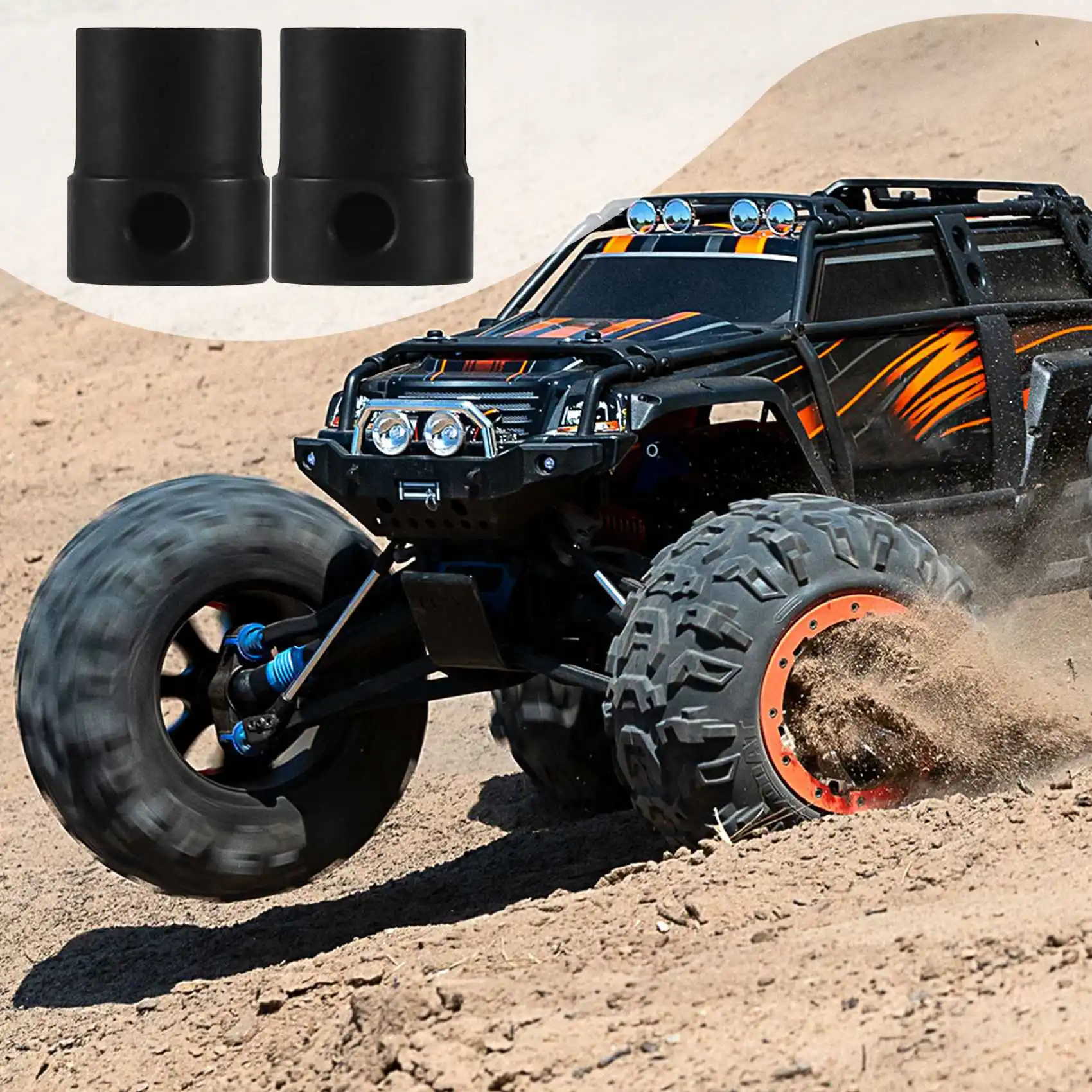 ABJL-8228 Steel Driving Gear Connecting Cup For 1/8 Zd Racing 9116 9020 9021 9203 08421 08423 08427 08428 Rc Car Parts