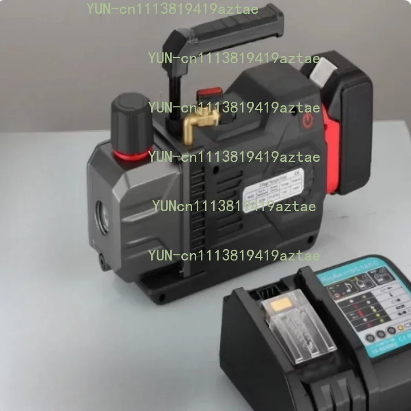 Cordless Vacuum Pump Battery 18V for Car Air Conditioner | Outdoor Use, Filter Fitting, No Battery Included