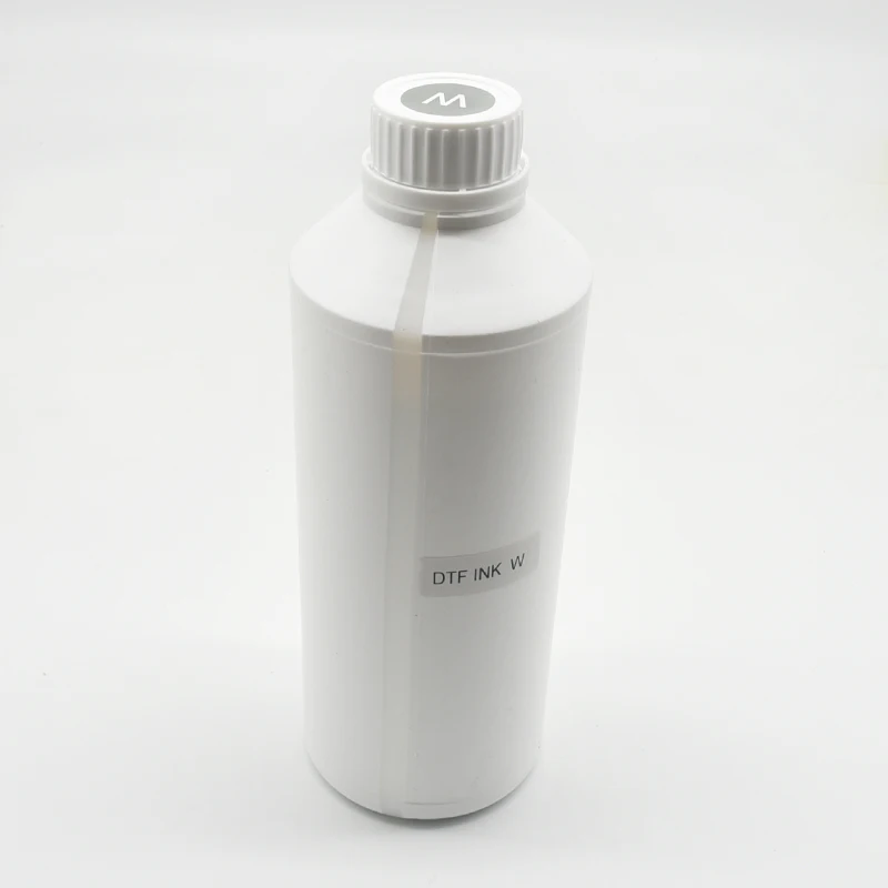 1X 1000ML DTF ink for direct transfer film for PET film all desktop & large format DTF printer BK C M Y WH color availble