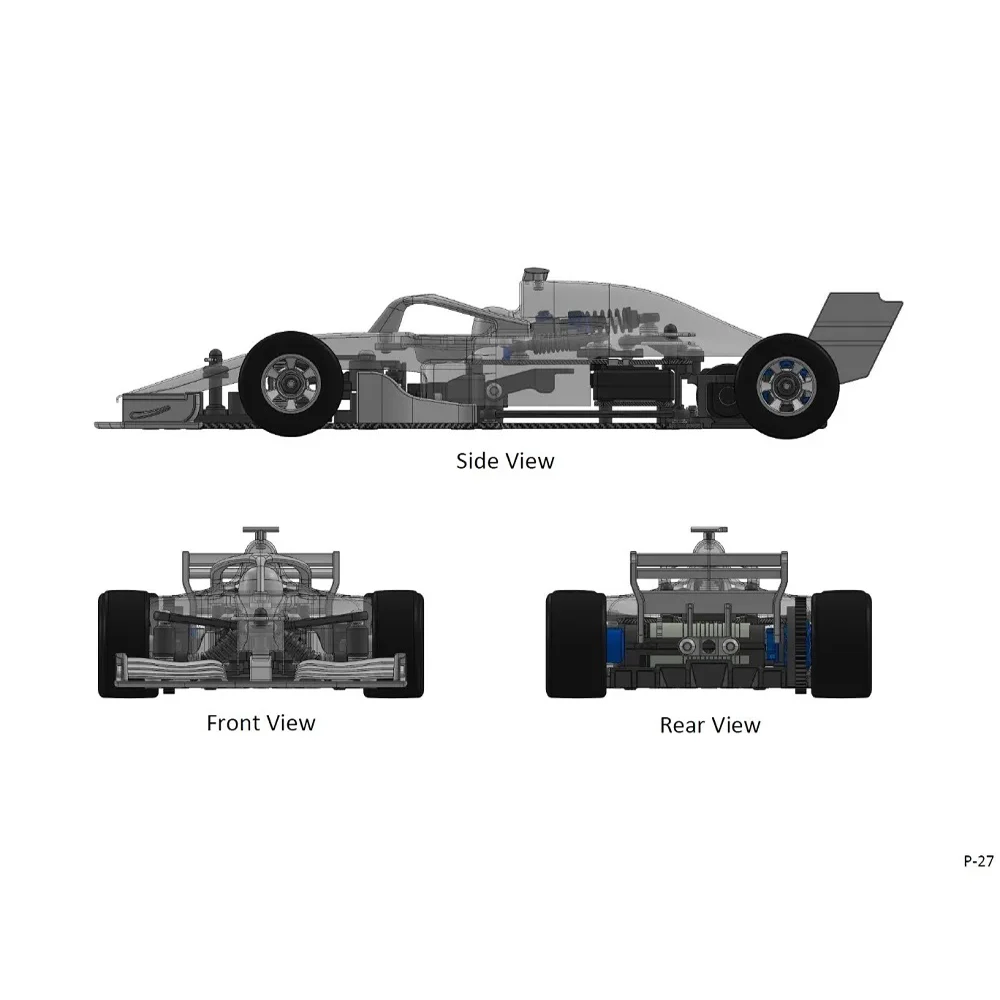 GL Racing 1/28 GLF-1 RWD Chassis Model: GLF-1-001-KSET