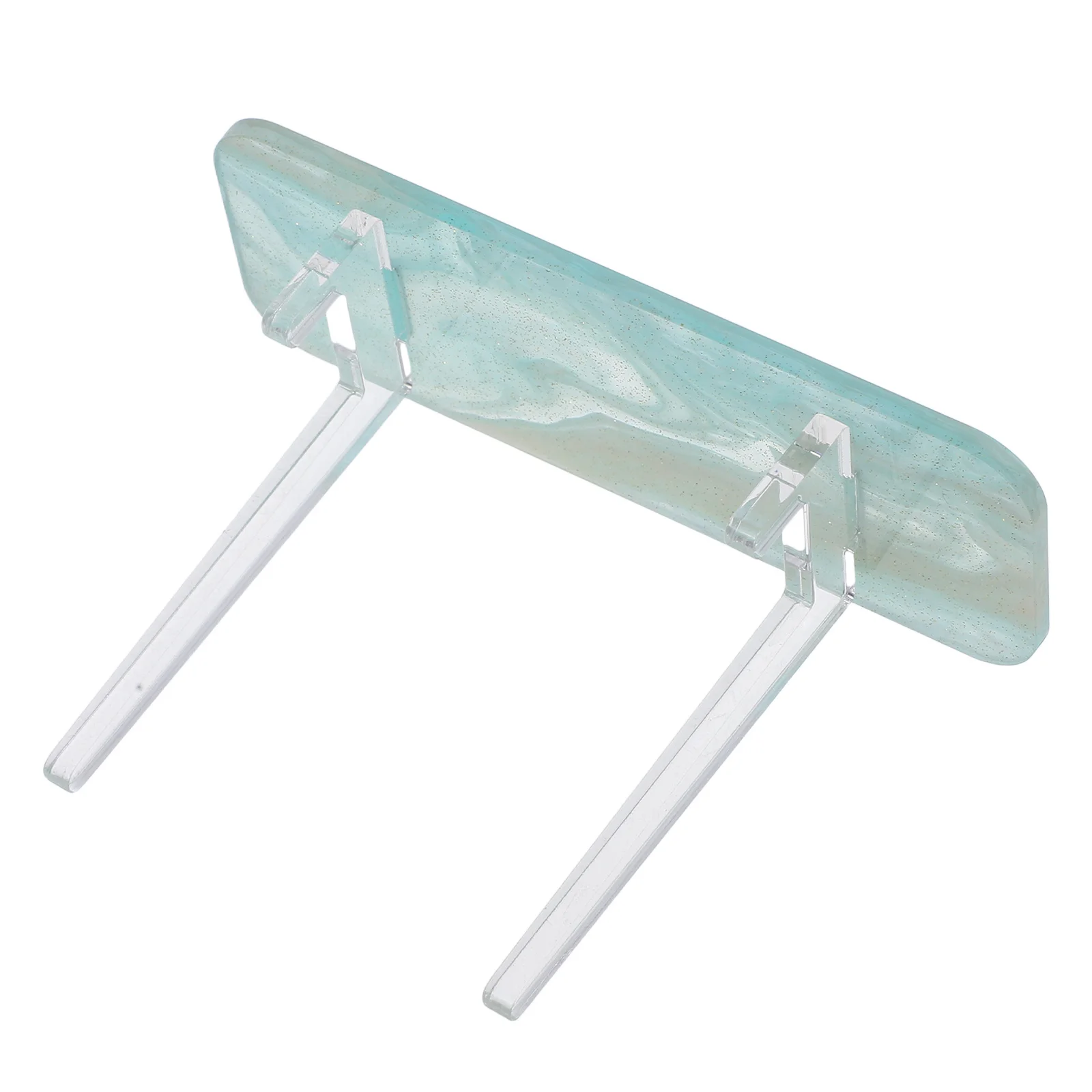 

Small Acrylic Display Stand Clear Plate Holder Tabletop Photo Card Easel Sign Rack Decorative Picture Frame Plaque Display Shelf