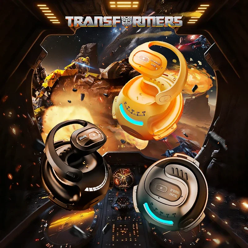 

Оригинальные трансформаторы TF-T07, беспроводные Bluetooth 5,4, ушные крючки, стереозвук, музыкальная гарнитура с низкой задержкой, спортивные наушники