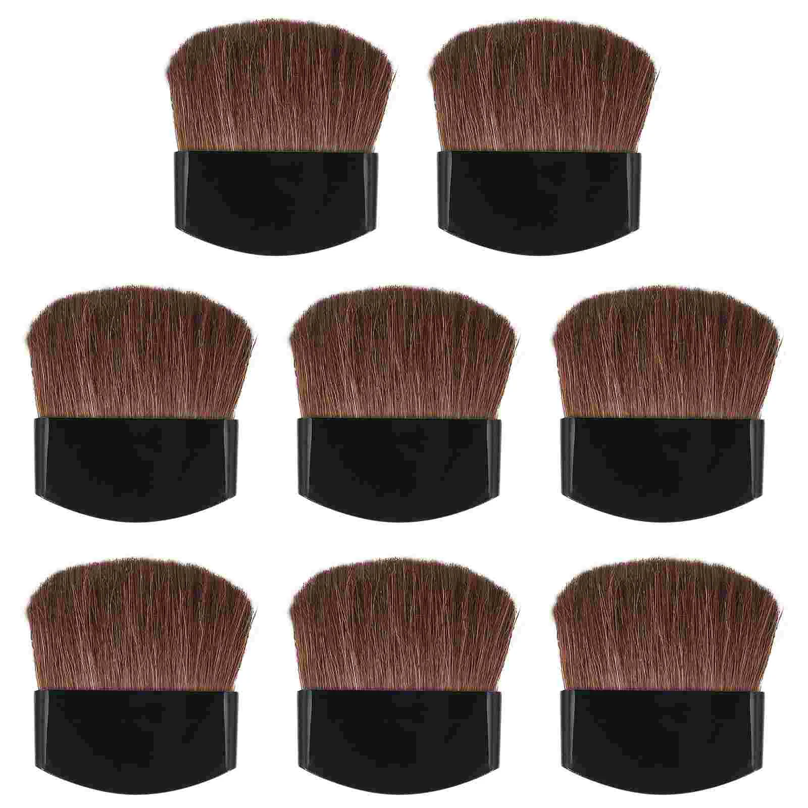 

8 Pcs Oil Paint Painting Brush Tools Supplies Sponge Major Paintbrushes Drawing Black Accessories