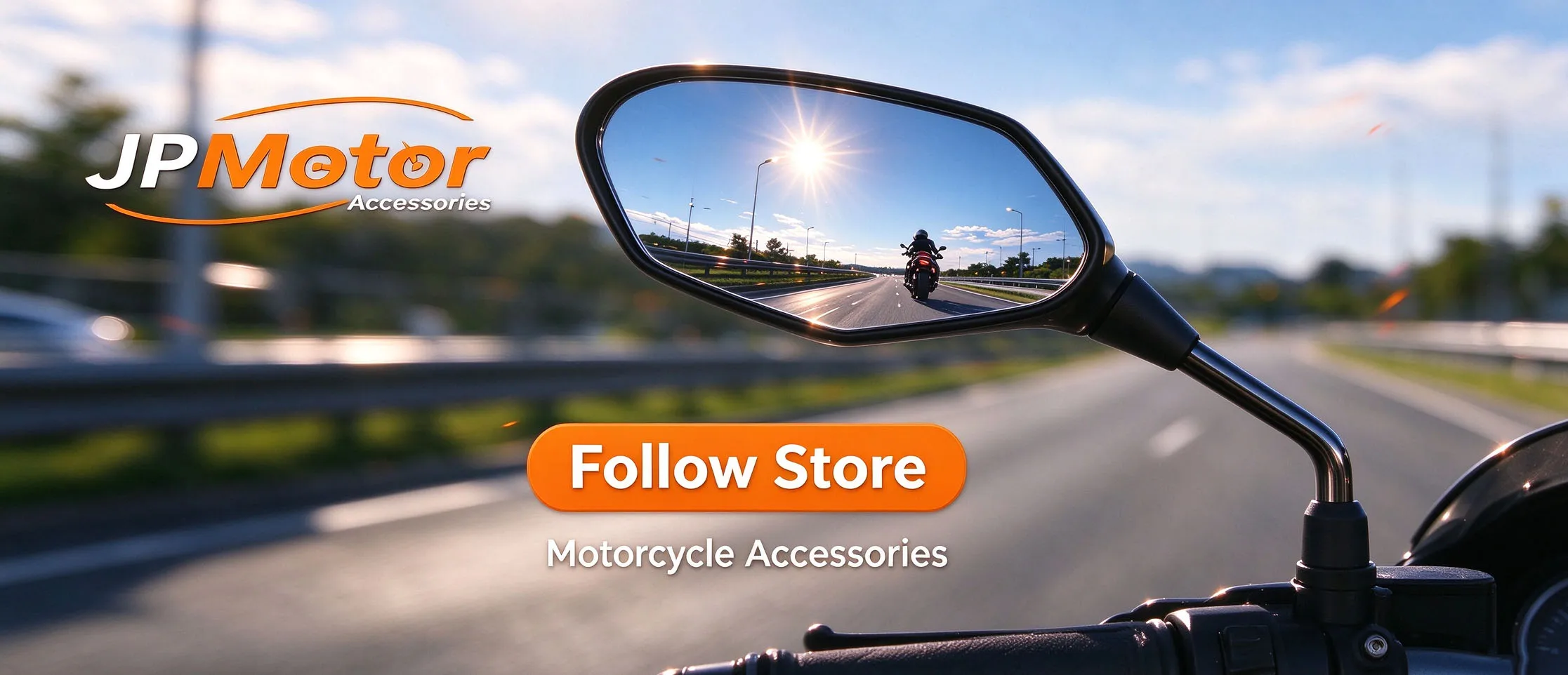 1 Paar universelle 10-mm-Motorrad-Rückspiegel für Honda CB600F Hornet CB1000R CBR600RR CBR1000RR, Seitenspiegel. – Detail 1