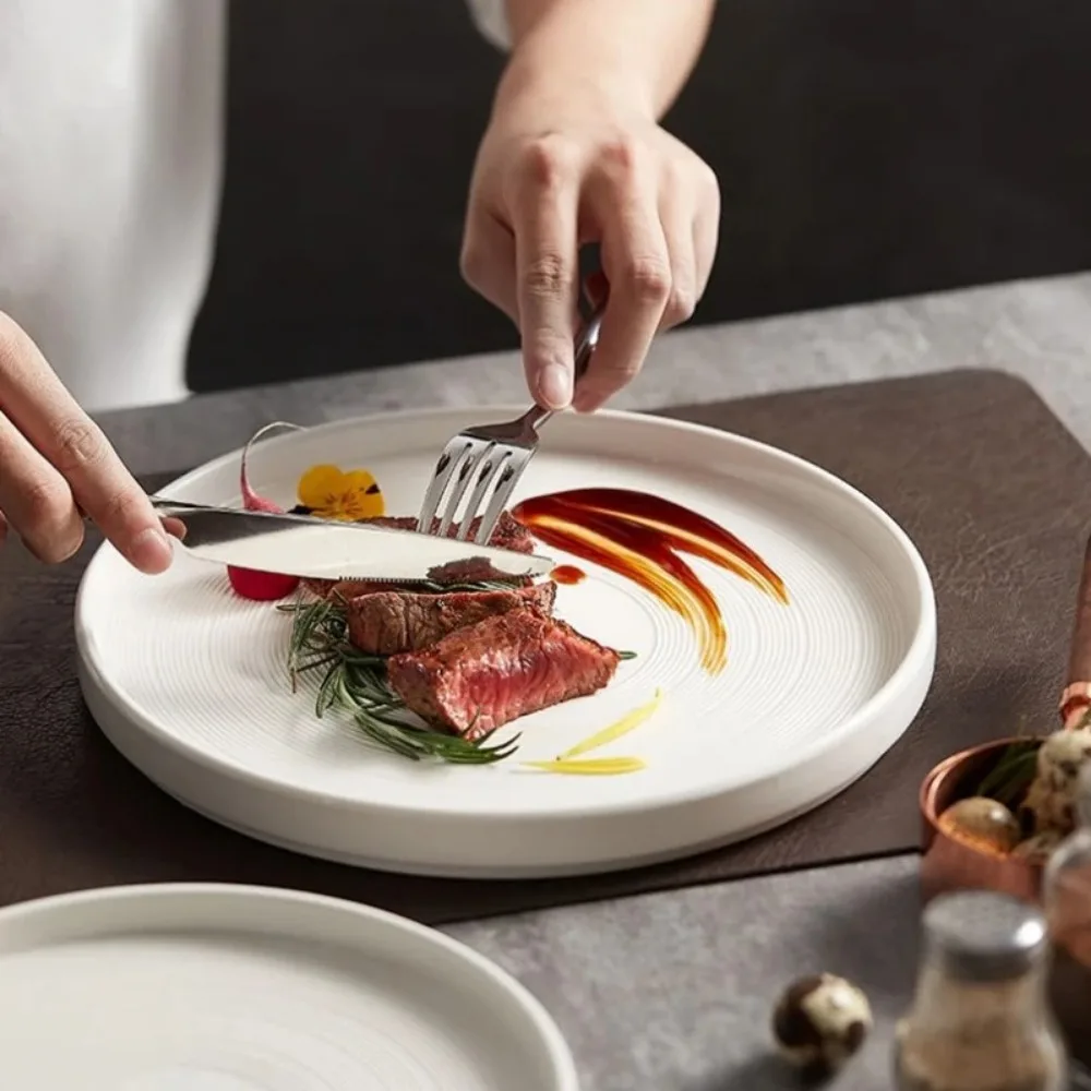 

Light Luxury Waterproof Solid Leather Placemat Coffee Brown Oilproof PU Table Mat Heat-Insulated Plate Bowl Pad Household