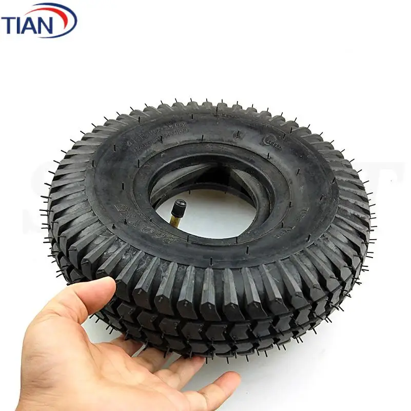 260x85 Tyre 3.00-4 00x3 Inner and Outer Tire for ATV and Go-Kart Tire and Tube Motor Tire