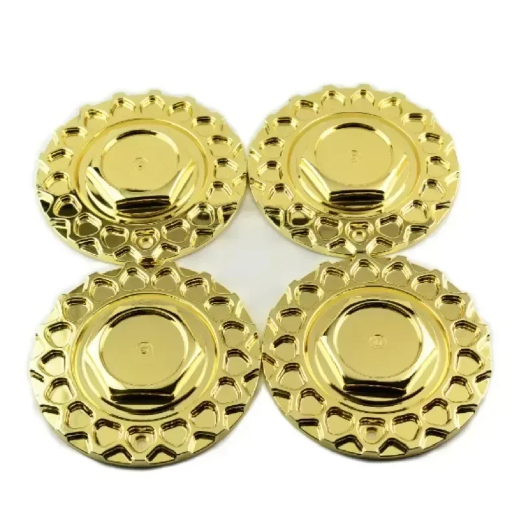 Fácil de instalar 4 Uds plata/4 Uds oro 9155l169 135s170 tapa central de llanta de rueda de automóvil para Bbs Rs 247l169 09.24.028