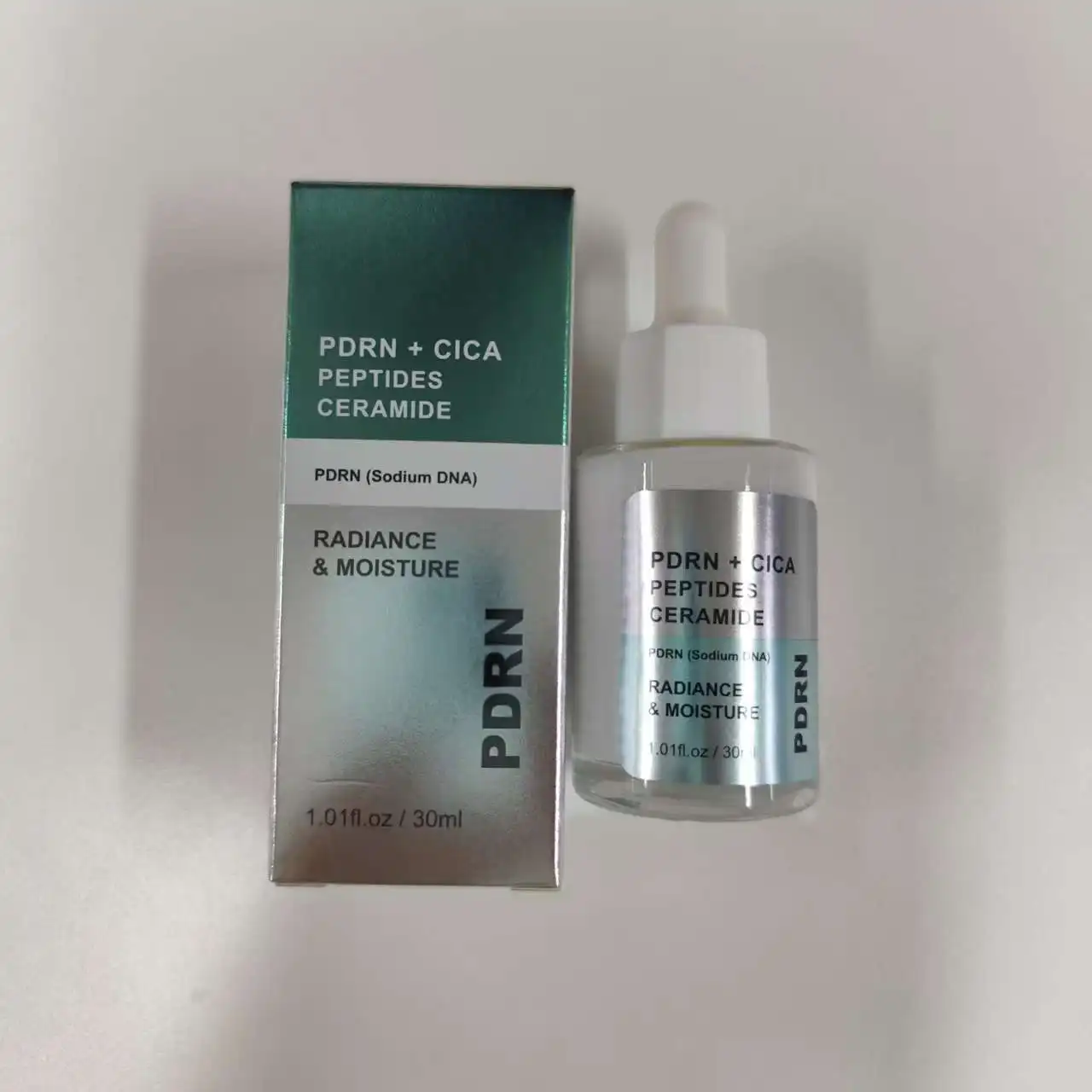 30ml PDRN Turnover Ampullen-Serum mit C-PDRN Ectoin NAD, Tief Hydratisierendes Barriere-Reparatur-Serum, Straffendes Lifting Anti-Falten-Serum
