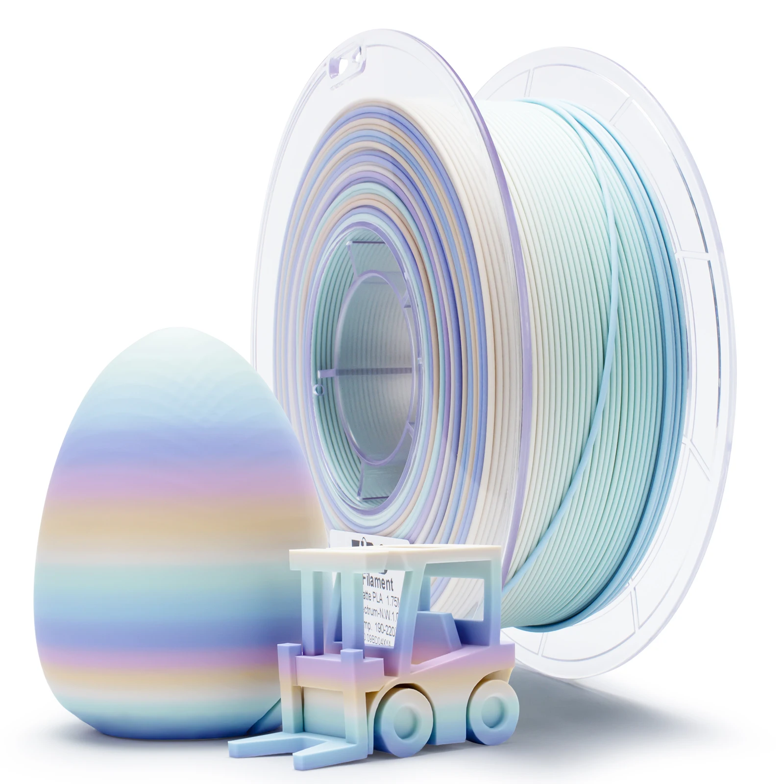High Quality ZIRO Gradient Matte 3D Printer PLA Filament 1.75mm Factory Wholesale 3D Printing Filament