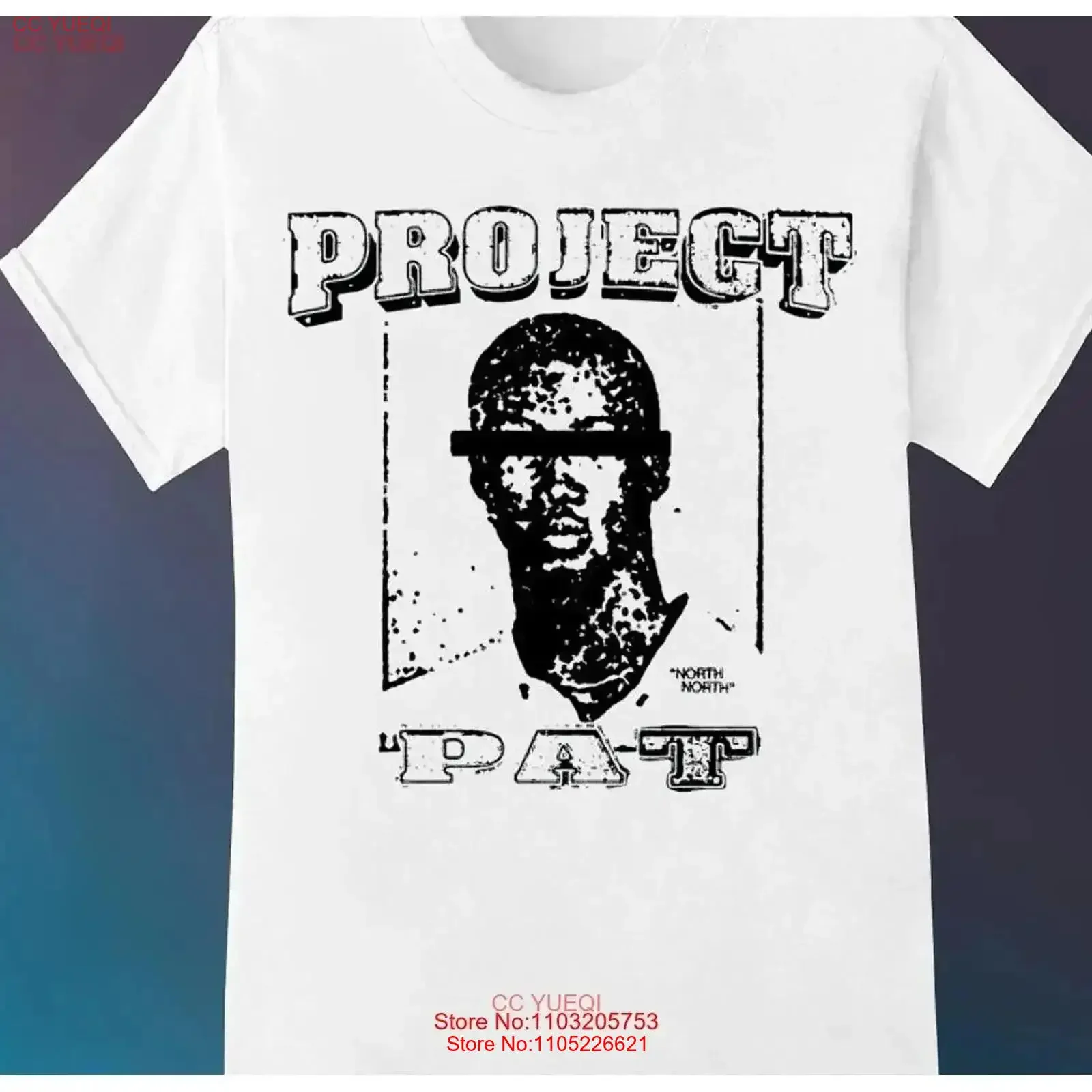 Project Pat artwork white T shirt short sleeve All sizes S 5Xl X361 vintage Washed Stretched Stylish designer clothes Casual