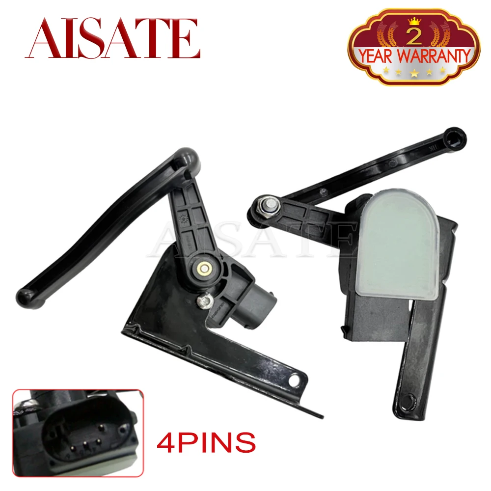 

2 шт. передний левый и правый датчик уровня высоты автомобиля, 4 контакта для Ram 1500 2013 2014 56029594AA 56029594AB 4E0907503C