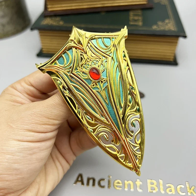 11 cm Viconias wandelnde Festung Baldur's Gate 3 Spielperipheriegeräte 1:6 Metallschild-Ausrüstungsminiaturen Heimdekorationssammlung Dropshipping Großhandels-Schnäppchengeschenke Neuankömmling Geschenk Kostenloser Ver – Detail 6