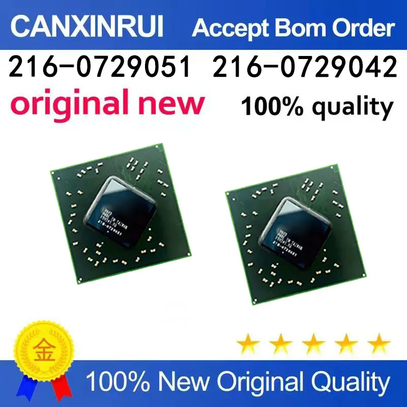 (5pcs-100pcs）New original chip upgrade 216-0729051 216-0729042 BGA package