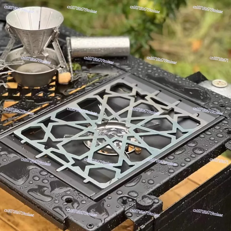 Blackening camping equipment IGT furnace accessories