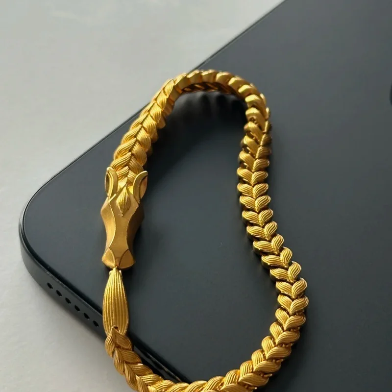 

Gold Wheat Ear Horse Mane Whip Bracelet 2026 New Arrival Lucky Charm Jewelry For Women Men Hot Sale Jewelry gifts
