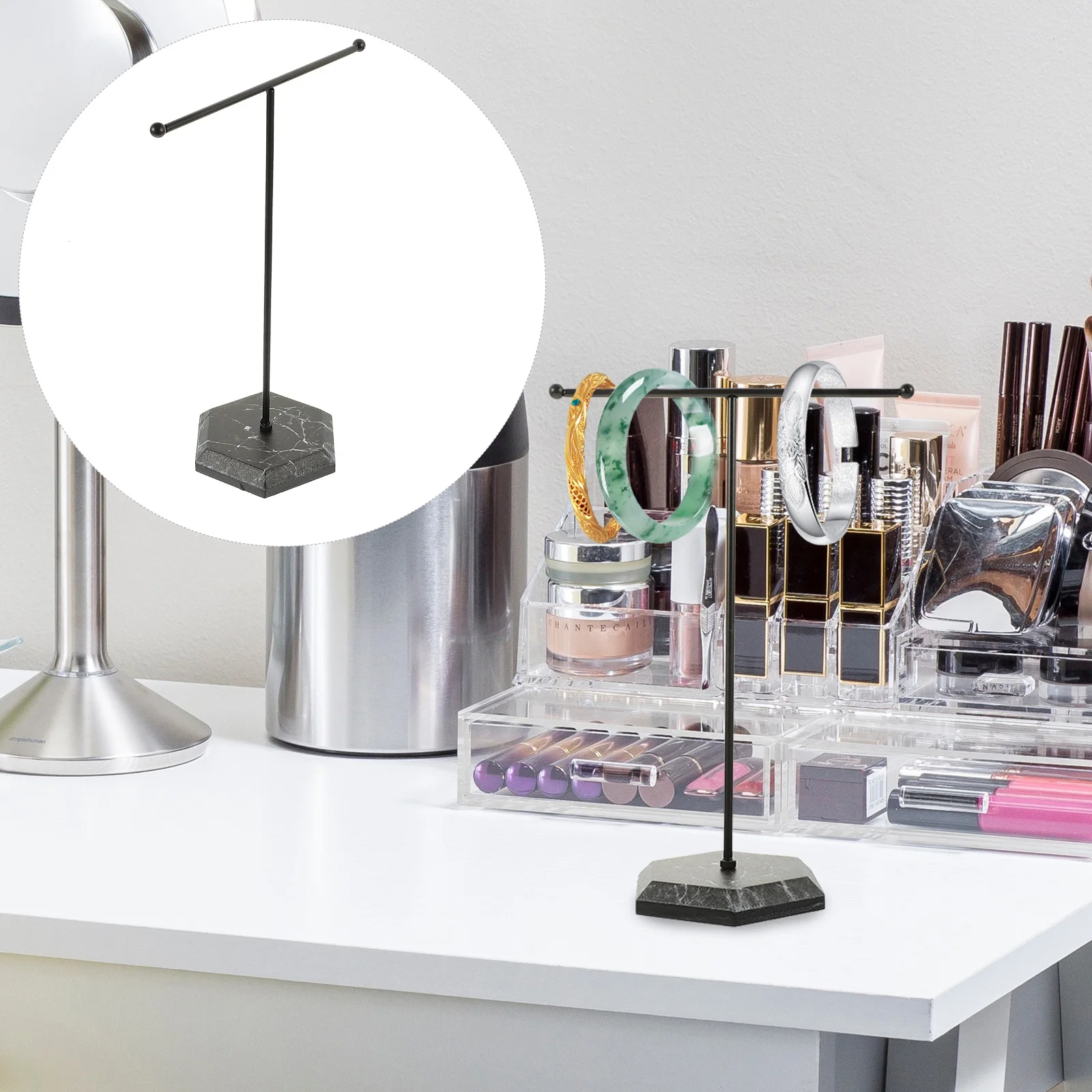 

Т-образная подставка, черные подставки для продажи, подставка для ожерелья, держатель для ожерелья, высота 12 см, дисплей для подарков