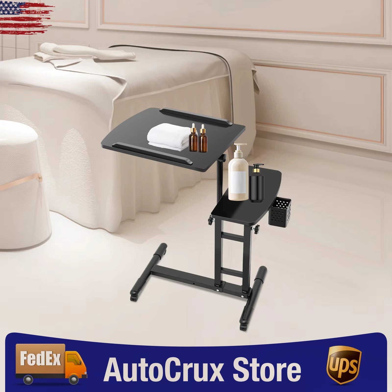 

Mobile Tattoo Work Station Portable Tattoo Drawing Equipment Supply Stand Desk