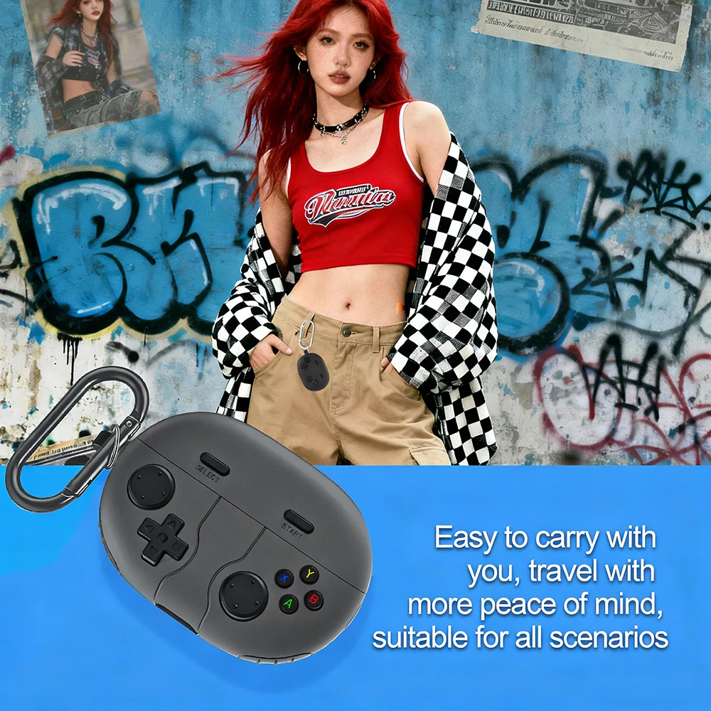 For Huawei Freebuds Pro5 Case 3D GamePad Earphone Shockproof Cover for Huawei Freebuds Pro5 Cases with Cleaner Pen Kit