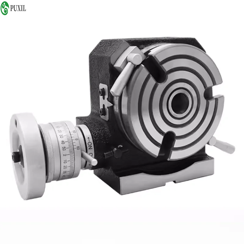 Milling Machine Horizontal Rotary Table Divider, Single Hand Manual Vertical Rotary Table Divider