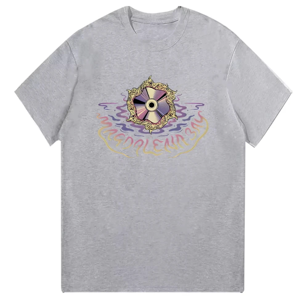 Magdalena Bay Ripple Disk تي شيرت Magdalena Bay Merch الصيف للجنسين موضة ملابس علوية من القطن الصيف قصيرة الأكمام س الرقبة تي شيرت شيك