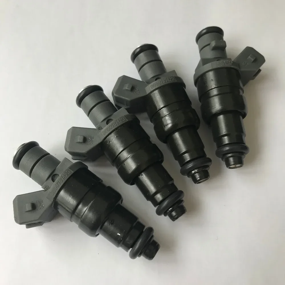 4PCS Fuel Injector 0000787423 For Mercedes C Class C180 C200 W124 S202 W202 M111 M161