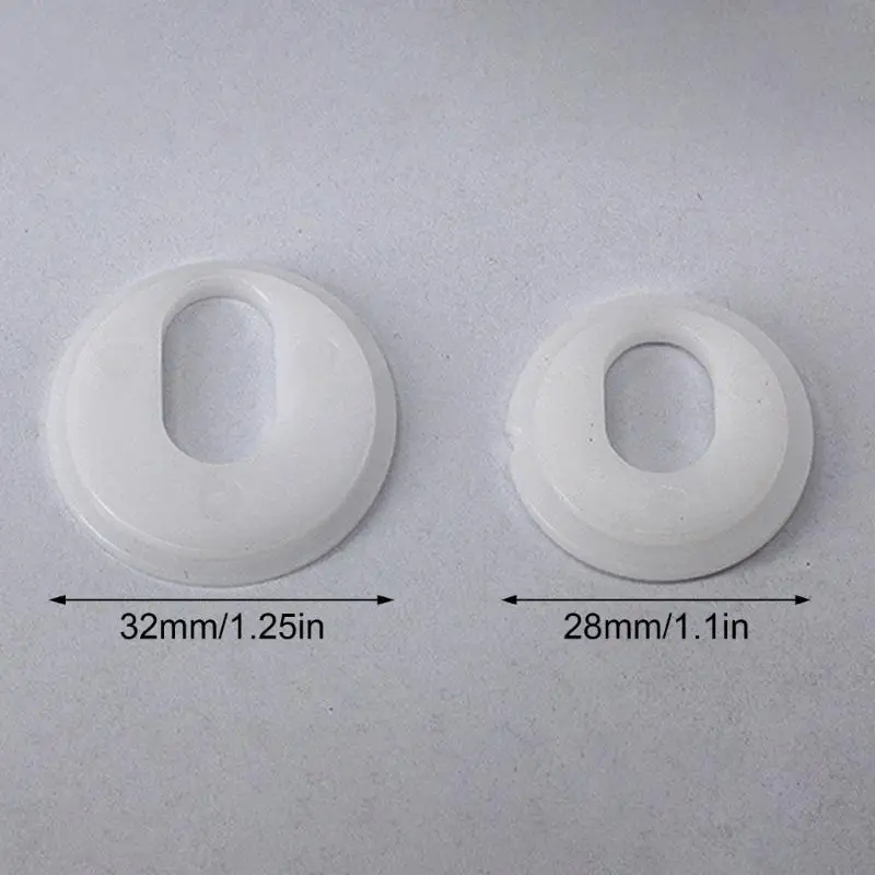 Упаковка из 6 болтов сиденья туалета.