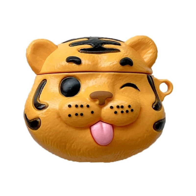 Flexible Cartoon Case Cover for Pods1/2/pro Headsets Storage Case Protector Earbud Sleeve Protector Headsets Accessory K1KF