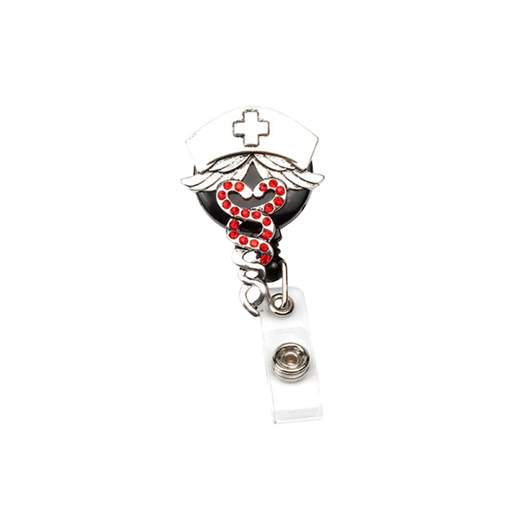 

Sleeve Buckle Telescopic Buckle ID Badge Reel Easy Pull Buckle