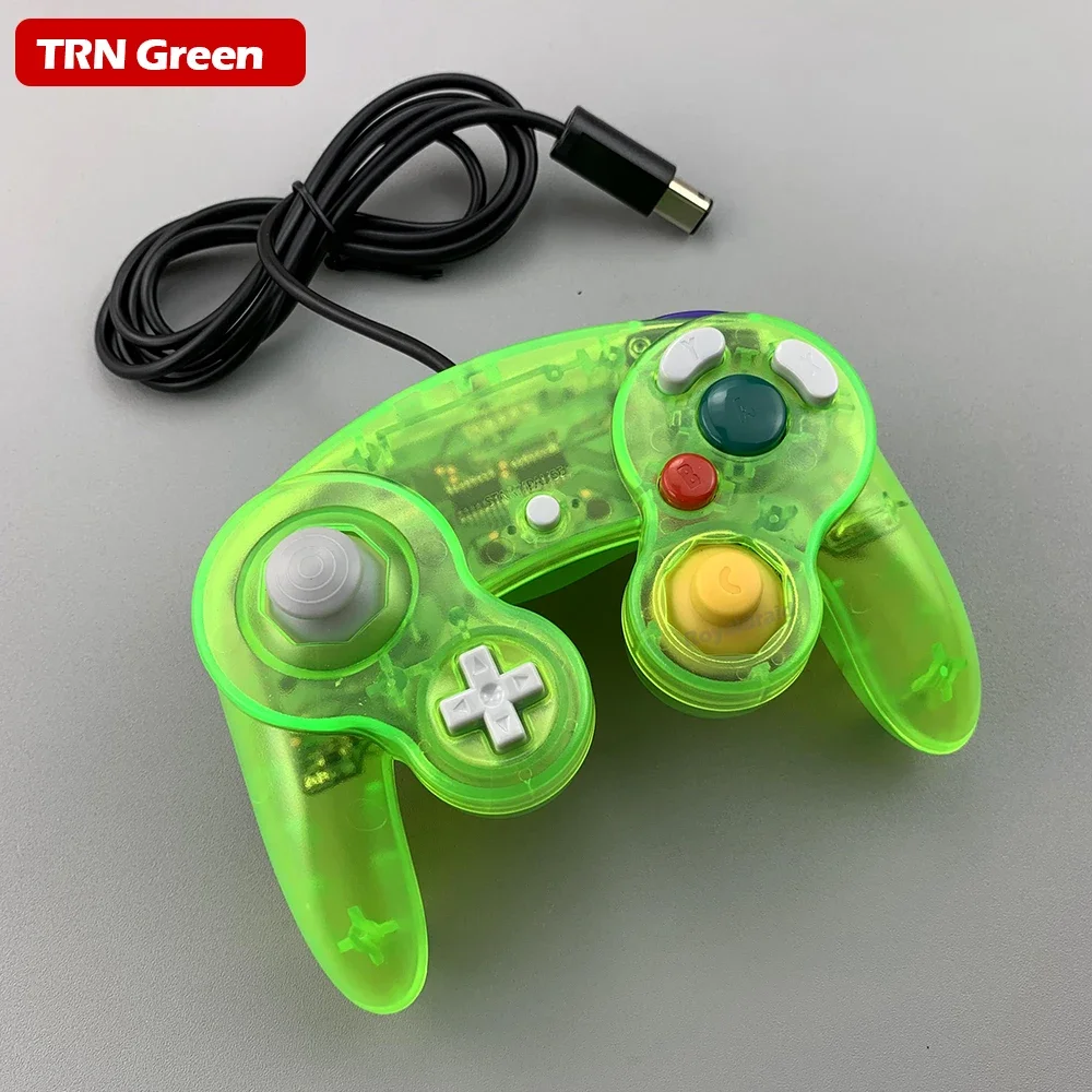 8 Farben kabel gebundenes Gamepad für Gamecube ngc Konsole Joypad Controller für ngc klassischen Joystick Retro Spiele konsole Gamepad Zubehör