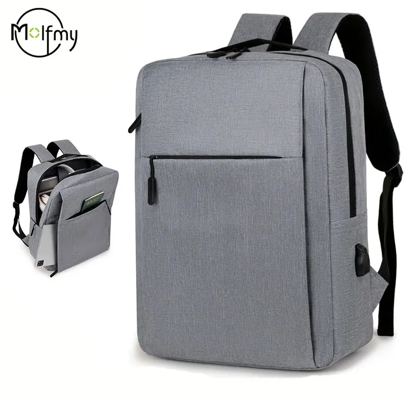 Laptop Backpack USB Charging Business Backpack for 13 Inch, 14 Inch, 15 Inch Large Capacity Travel Waterproof Multi-pockets Bags