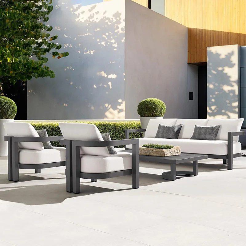 

Customizable Outdoor Teak Sofa