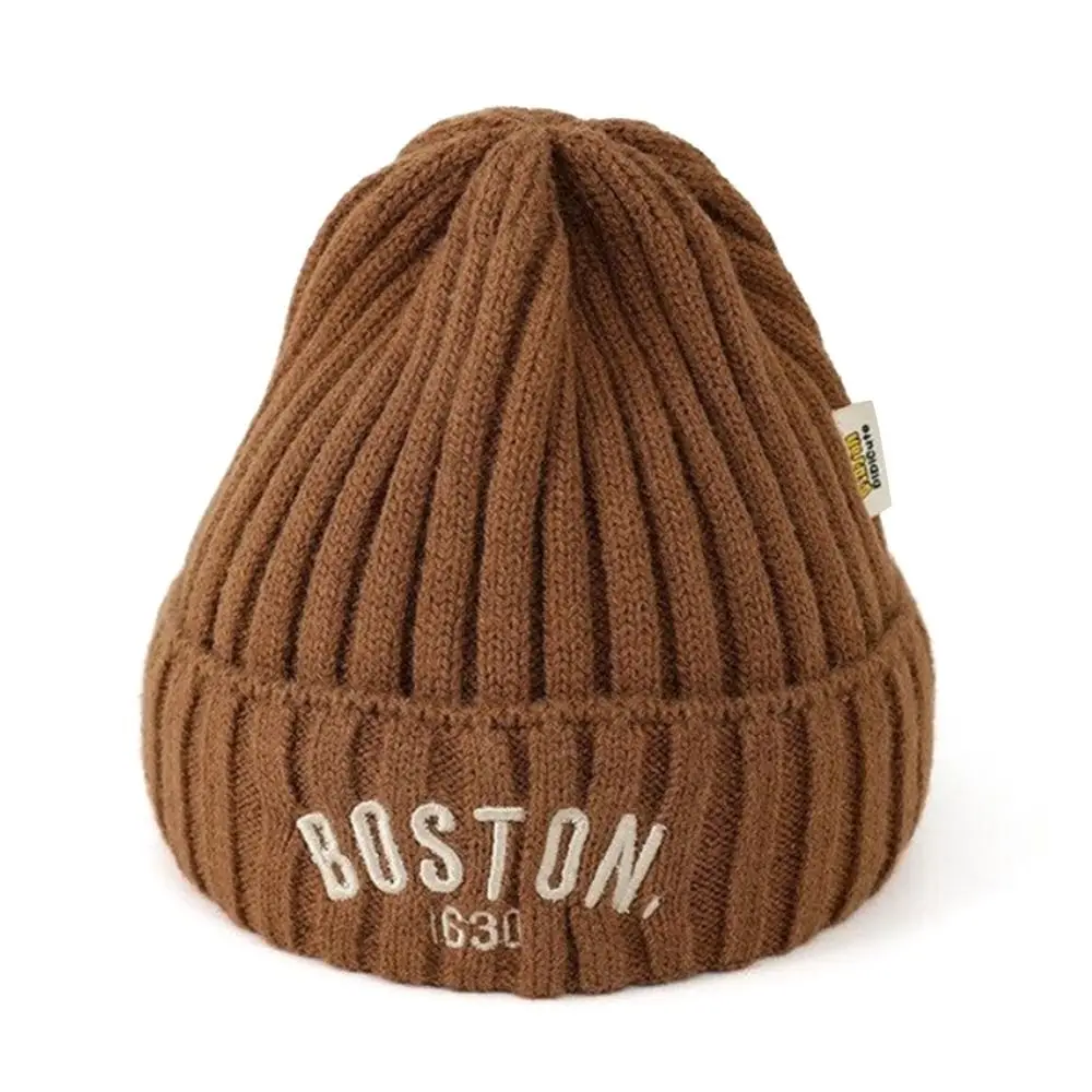 

Baby Wear Wool ​​Baby Warm Hat Soft Kids Earmuffs Cap Woolen Knitted Hats Boy Girl