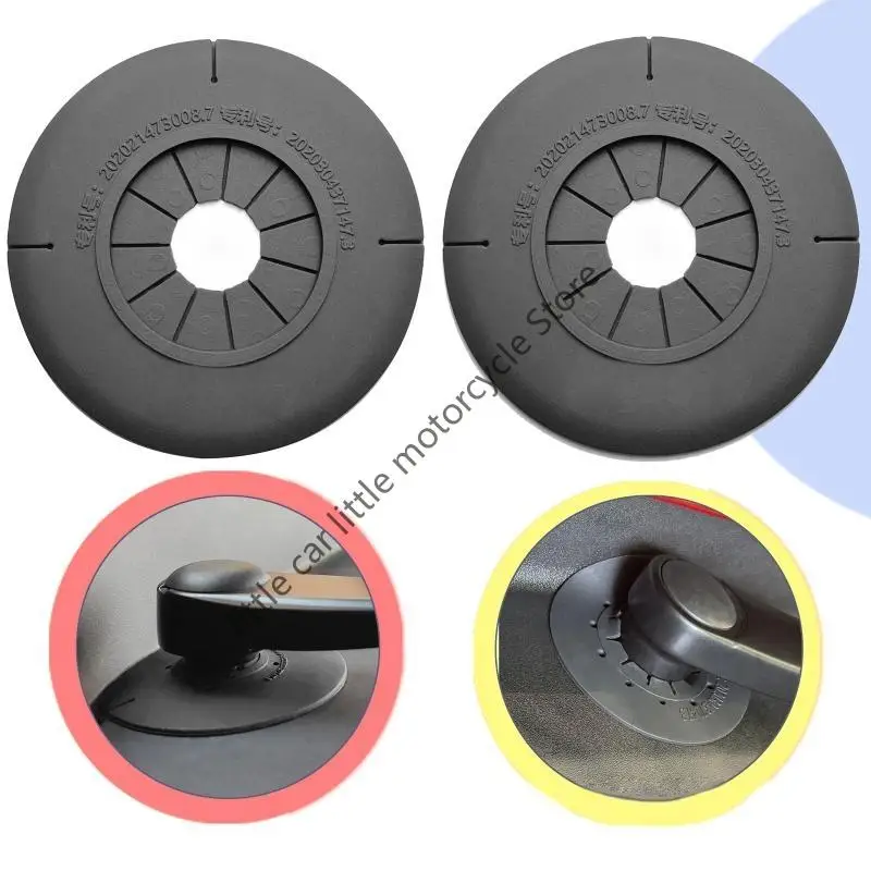 

2Pcs Car Wiper Arm Bottom Hole Protective Covers Silicone Car Windshield Wiper Sleeve Wiper Hole Dustproof Protector