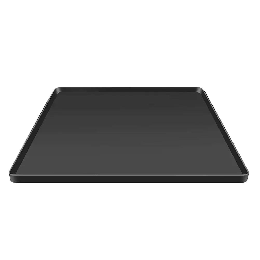 

Silicone Pad for Mini Fridge Washing Machine Drip Pan Raised Edge Leak Proof Portable Home Office Use Water Absorbent Mat Mini