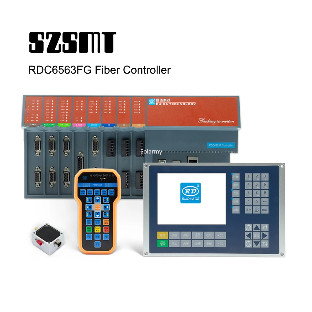 RDC6333F DSP Fiber Laser Cutting Controller Replace By RDC6563FG Standard Fiber Mixed Cutting System For Fiber Laser Machine