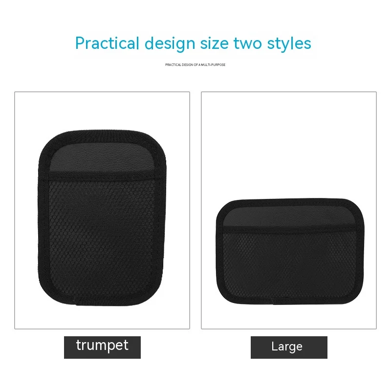 1PC Car Organizer Storage Bag Adhesive Mesh Pocket Phone Holder Sundries Nets Interior Accessories 20x14cm 12x17cm Universal