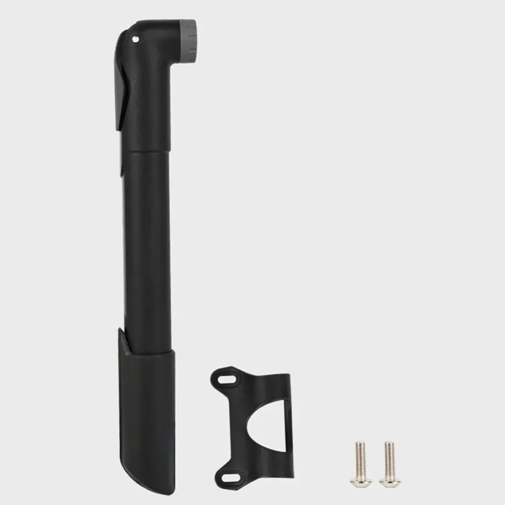 مضخة دراجة محمولة 120 رطل لكل بوصة مربعة - منفاخ إطارات الدراجة مع دعامة تثبيت، مضاد للتآكل لإصلاح الطوارئ لدراجة الطرق الجبلية #5