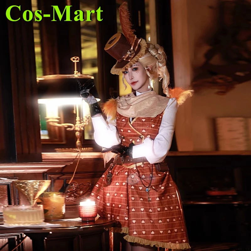 

Cos-Mart аниме Identity V Martha Behamfil Coordinator косплей костюм ВВС Cos новая кожа женская одежда для девочек