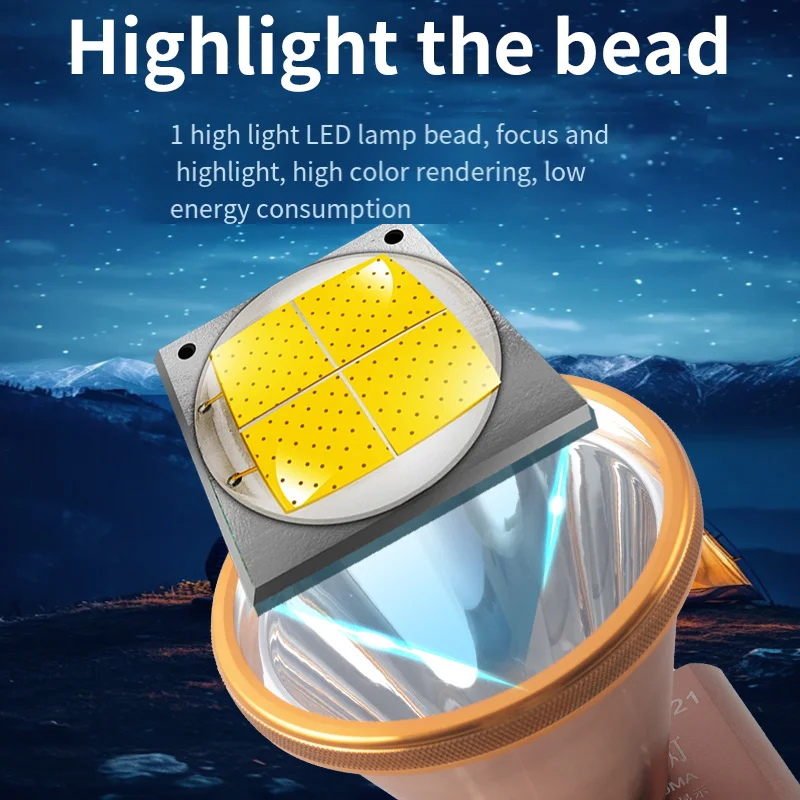 

Strong light headlamp ultra bright multi-function portable waterproof night fishing special mine light