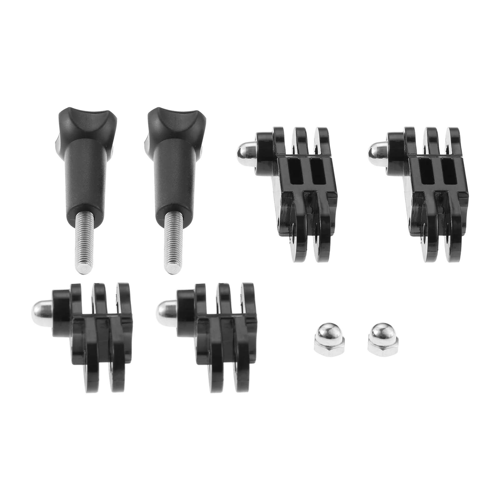 2Sets Action Camera Extension Arm Coin-direction Extension Adapter Parts Compatible with OSMO Aciton/Insta360 GoPro Camera