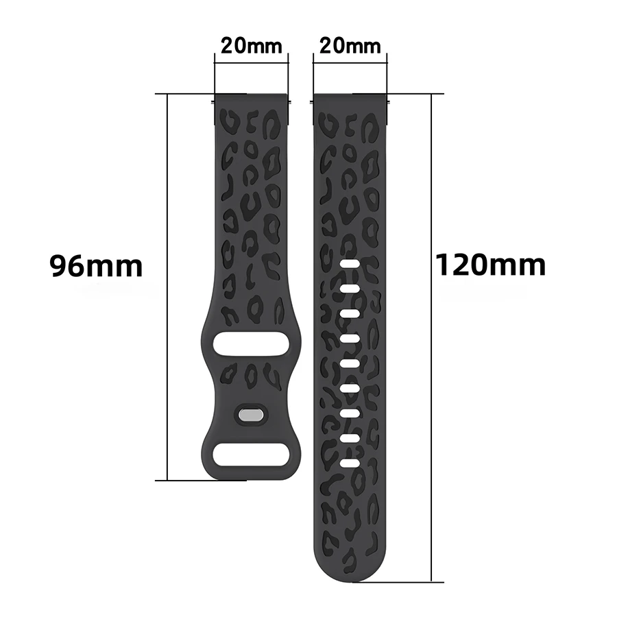 Universele 22mm 20mm 18mm Horlogebanden 3D Siliconen Band 2-Kleur Rubber Polsband voor Huawei samsung Xiaomi Amazfit Smartwatch