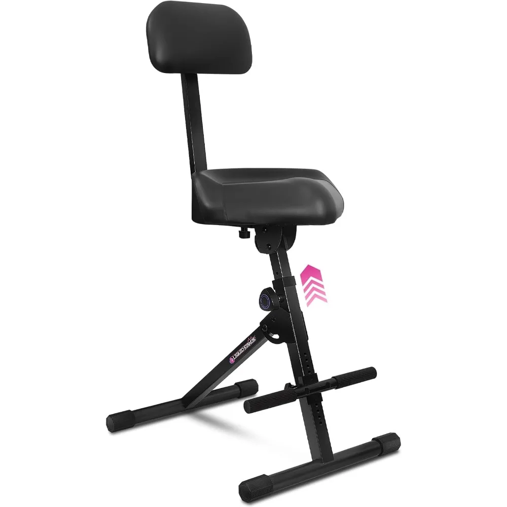 

Подставки для жидкости Табурет для гитары Регулируемый табурет — стандартный музыкальный барабанный трон со спинкой — сиденье для гитары, сиденье для барабана, чай для музыканта