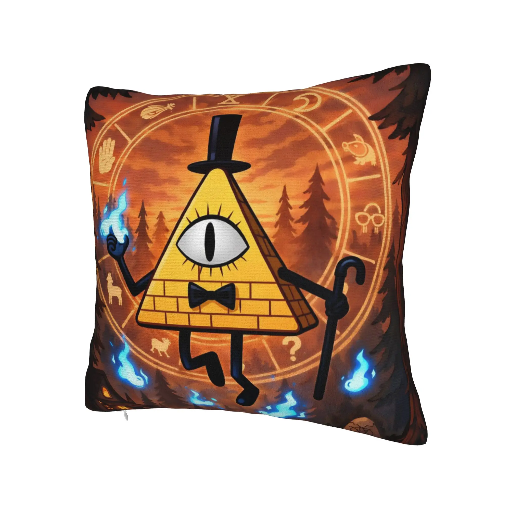 G-Gravity Falls Pillow Covers Stuff Soft Cushion Cover Decorative  Throw Pillow Case Cover Car Multi-Size