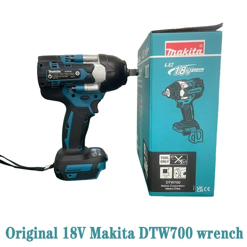 

Makita DTW700 Battery 1000N.M Torque Brushless Electric Impact Wrench Cordless Electric Drill 1/2"Wrench Power Tools For 18V